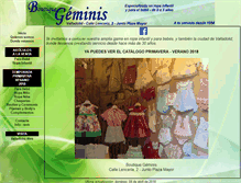 Tablet Screenshot of geminis.valladolidweb.es