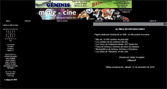 Desktop Screenshot of magcine.valladolidweb.es