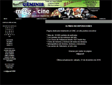 Tablet Screenshot of magcine.valladolidweb.es